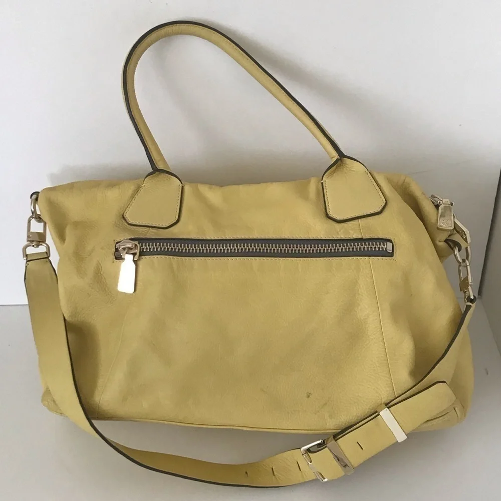 Trina Turk Yellow Saratoga Satchel 🔴